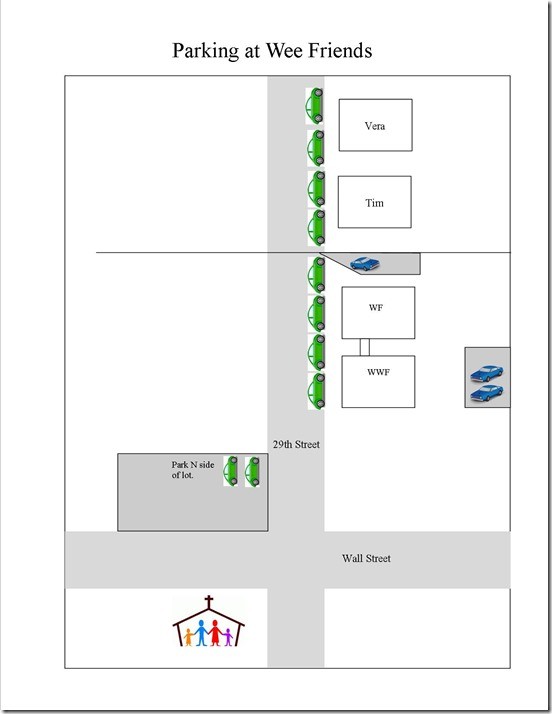 parking diagram