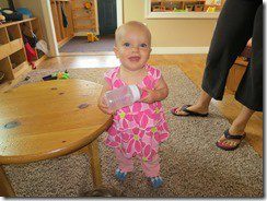 Saskia first day